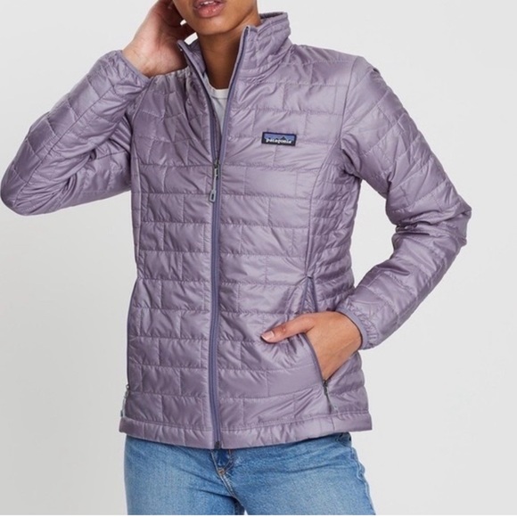 Patagonia Jackets & Blazers - Patagonia womens lilac purple nano puff jacket